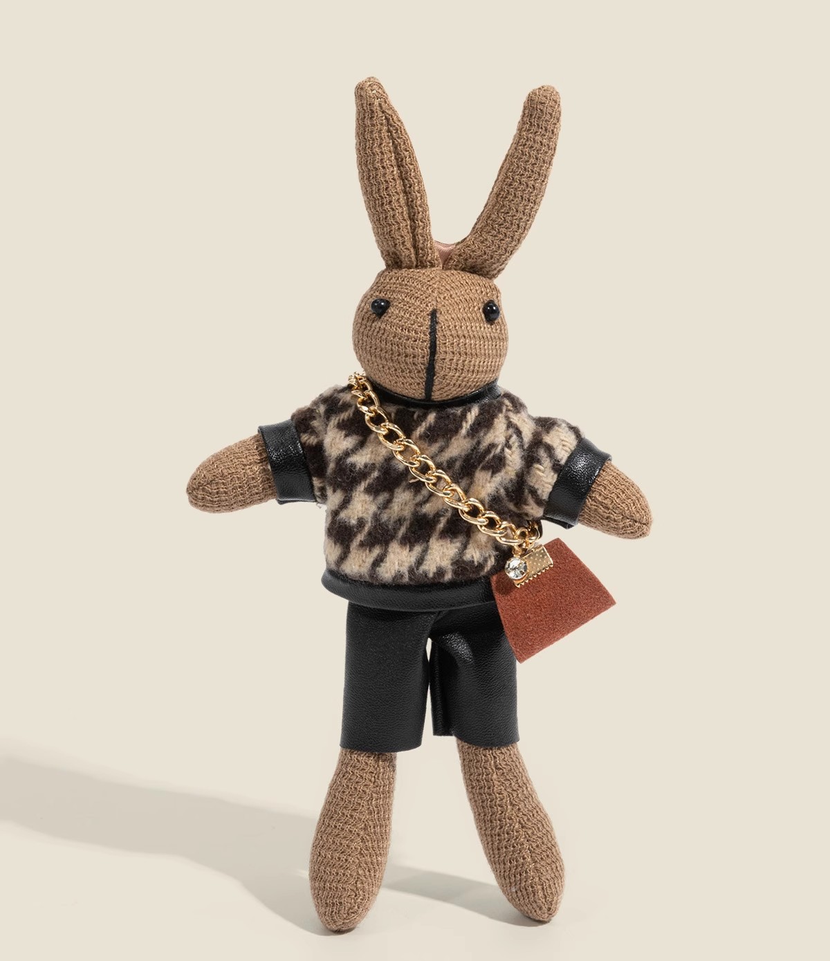 スマホアクセサリー rabbit_xxx Pendant ALIJULICE Bunny Bag Charm - Tartan Houndstooth Rabbit