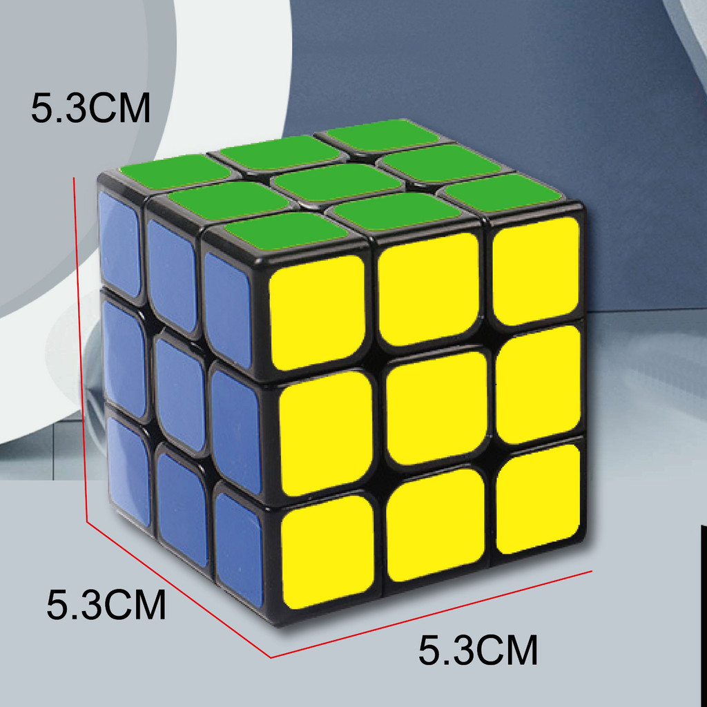 Children Educational Classic Third-Order Rubik's Cube Toy 3D Three ...