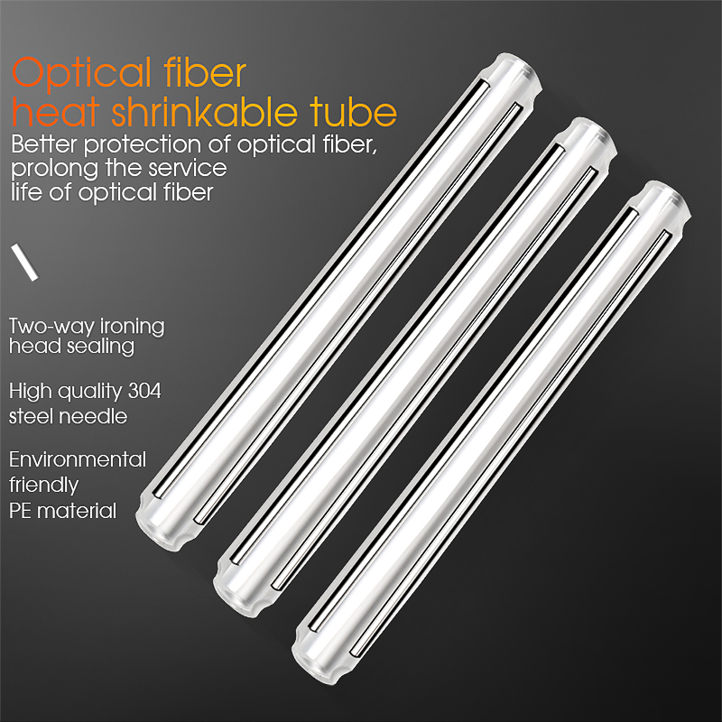 100pcs Fiber Optic Protection Sleeves double needle Reinforced fiber ...