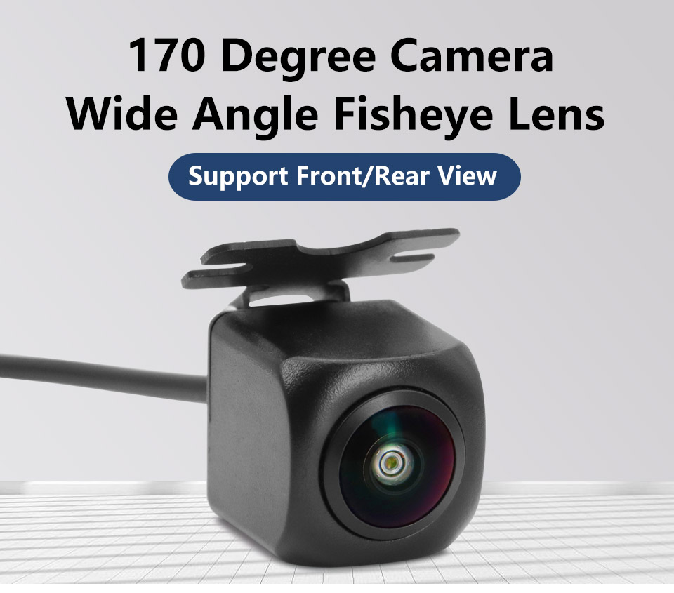 SMARTOUR 4K AHD 180 Degree Golden Fisheye Len 1080P Car Reverse Camera ...