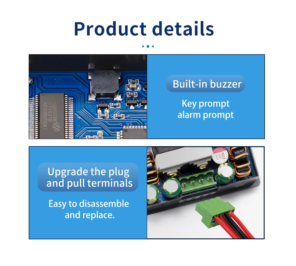 SK120 36V 6A 120W Buck Converter CC CV Step-Down Module LCD Adjustable ...