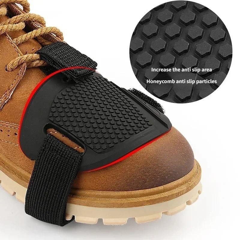 Motorcycle Shift Pad Gear Shoes Protective Motorbike Gears Shifter Men ...