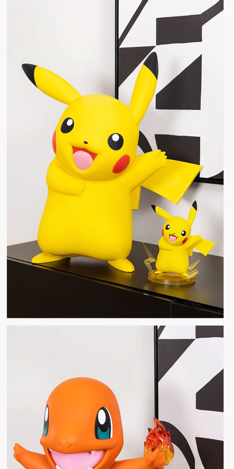 50cm Pokemon Figure BIG SIZE Original Funism (Gengar/Charmander