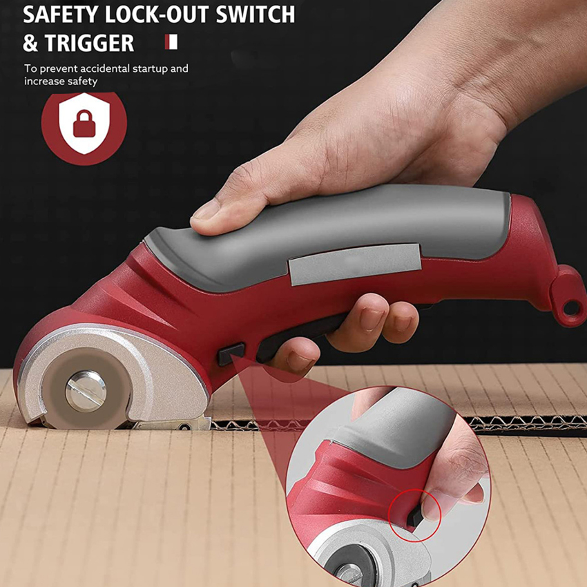 Local delivery 2000mAh Portable Cordless Electric Round Cutters ...