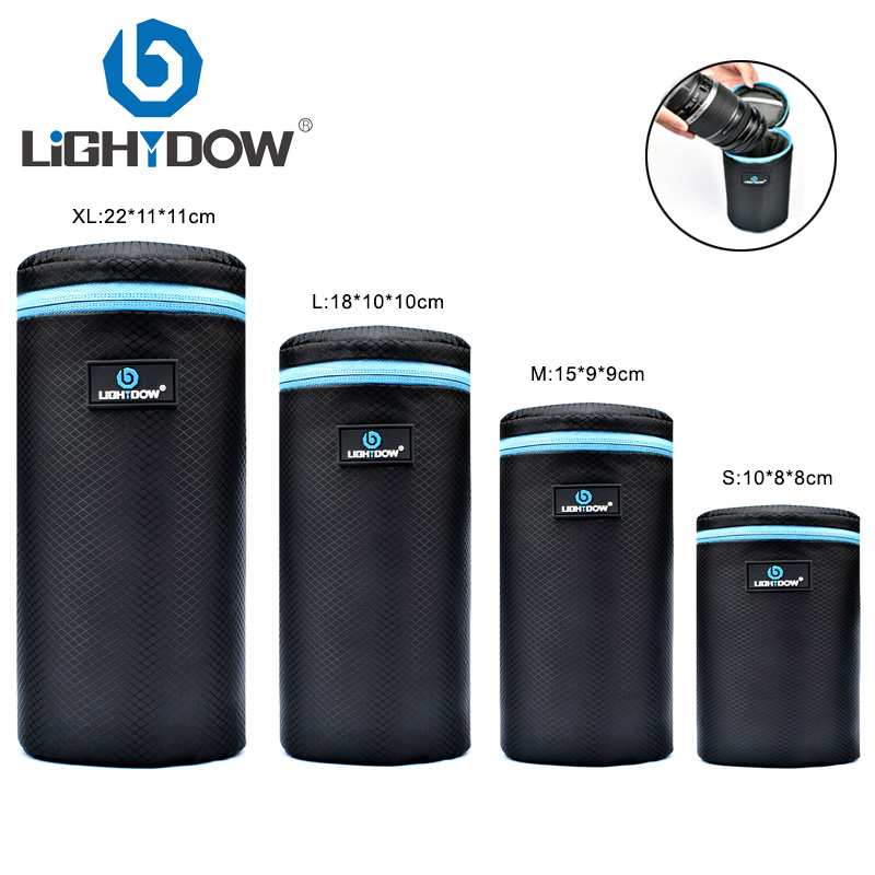 Lightdow Lens Pouch Lens Bag Dustproof Waterproof and Shockproof for ...
