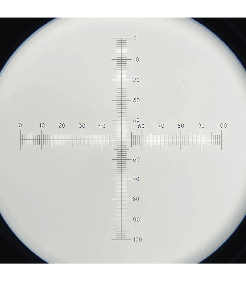 16mm 19mm 20.4mm 24mm Optional Diameter DIV 0.1 mm Eyepiece Micrometer ...