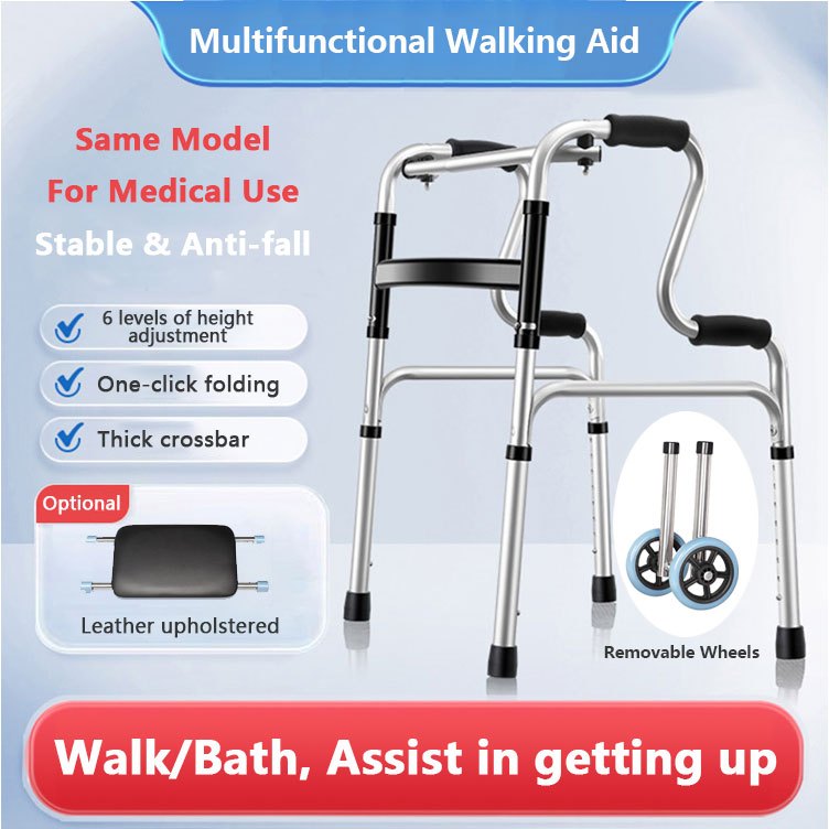 Walker For Elderly Adult With Wheels Tungkod for Senior Walker ...