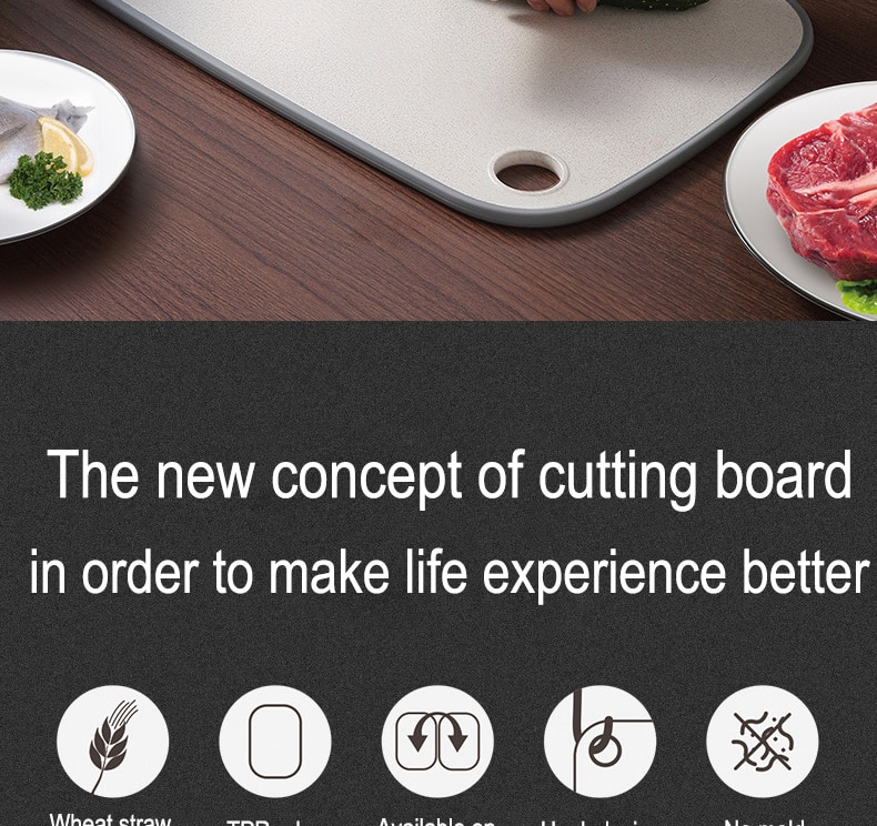 Golf-Fox Extra Large Bamboo Cutting Board With Stand - Double-Sided