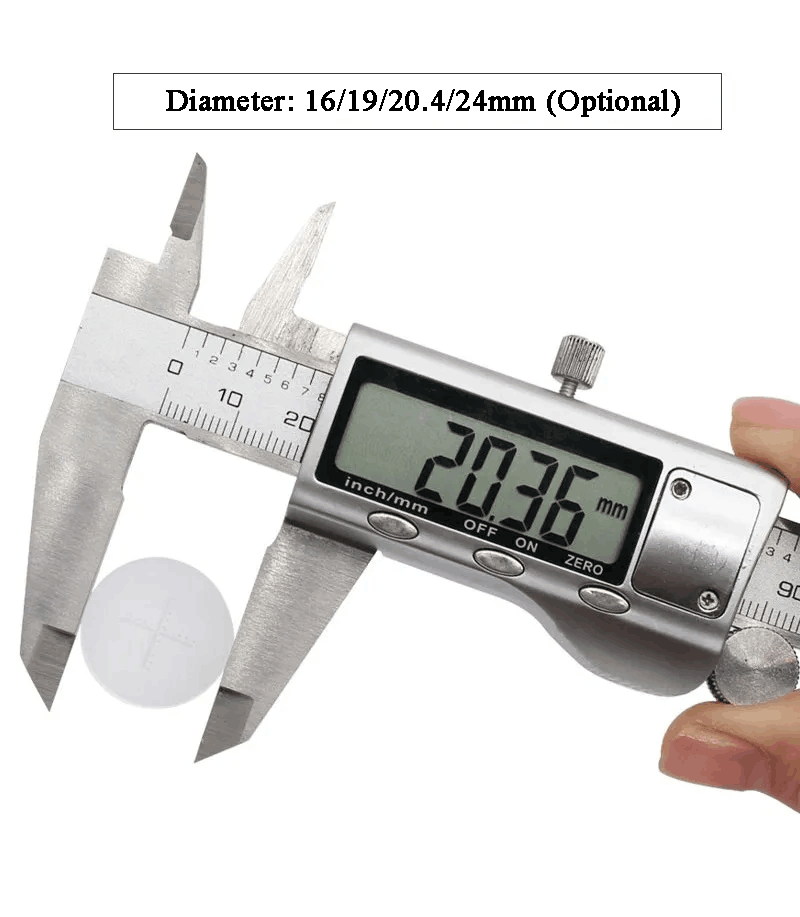 16mm 19mm 20.4mm 24mm Optional Diameter DIV 0.1 mm Eyepiece Micrometer ...