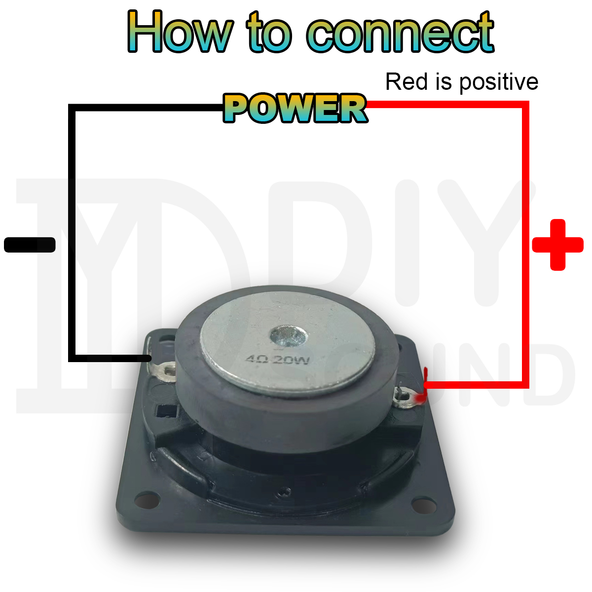 DIYSOUND 2 inch Tweeter 4Ω 20W horn tweeter driver unit tweeter ...