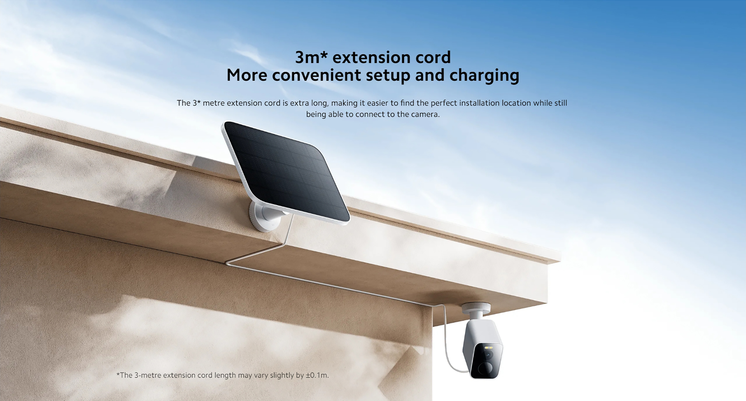 Xiaomi Outdoor Camera Solar Panel (BW Series) | Shopee Philippines