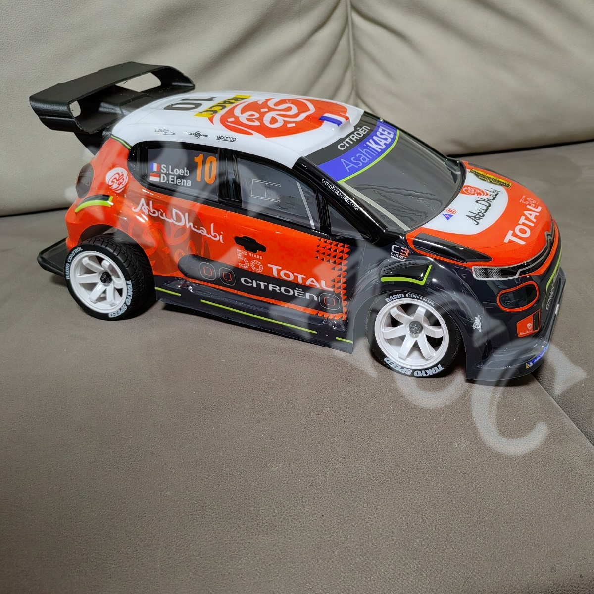 RC 255mm Wheelbase PVC Painted Rally Body Shell 1Pcs For 1/10 HSP ...
