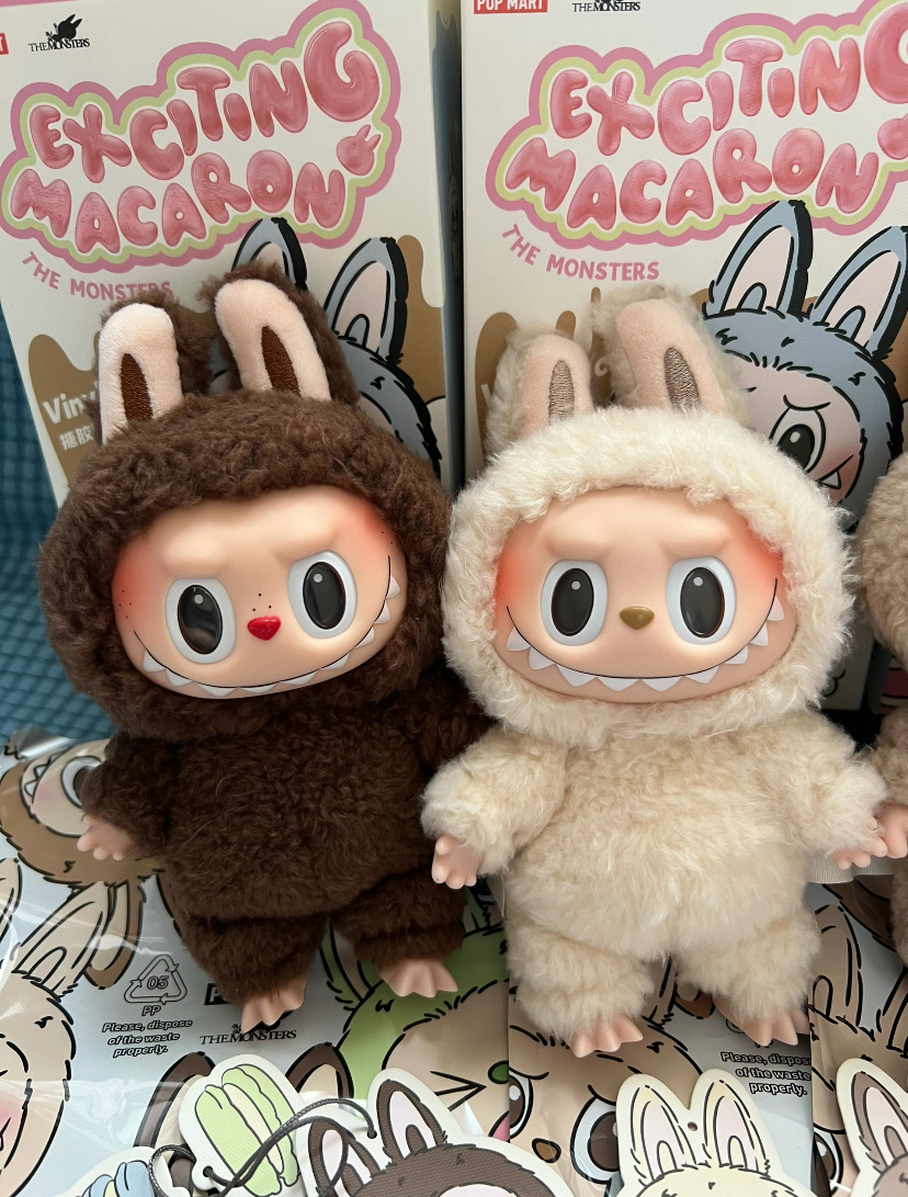 Popmart THE MONSTERS Macaron ぬいぐるみLabubu（POP MART