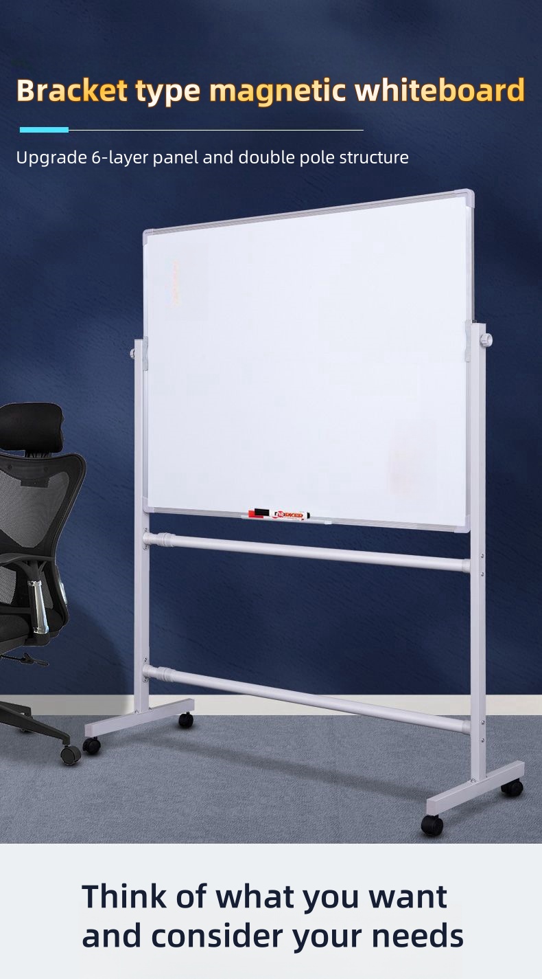 Big White Board Marker With Eraser Wheels Whiteboard With
