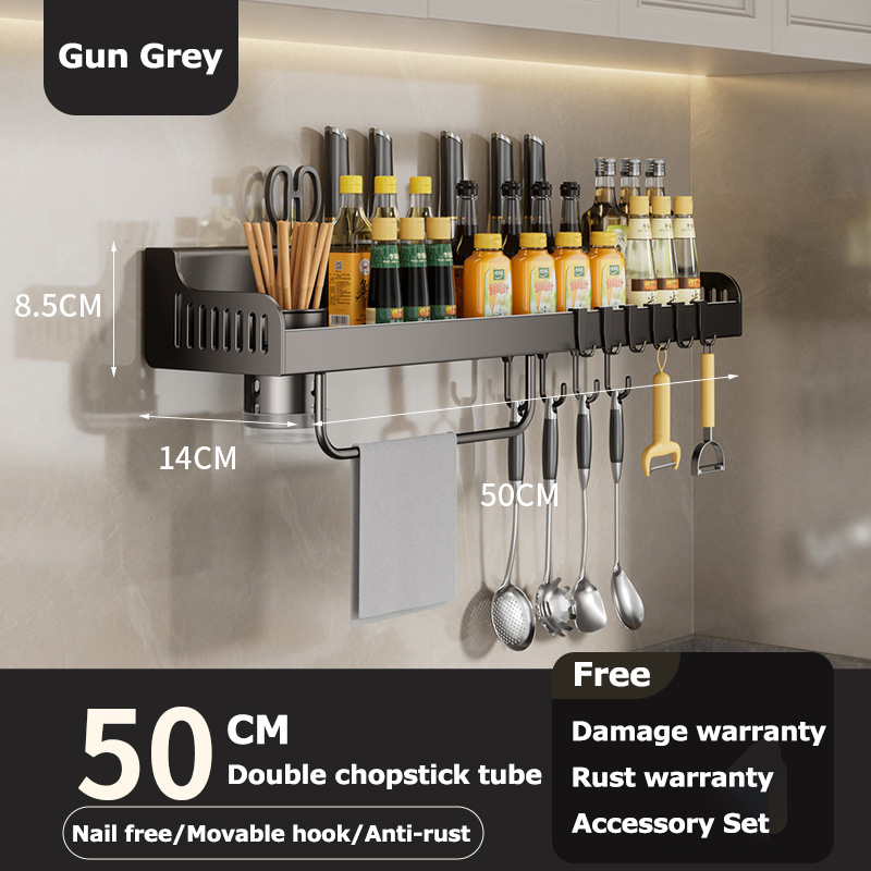 Condiments Organizer Utensils Organizer Spice Rack Knife Holder Kitchen ...