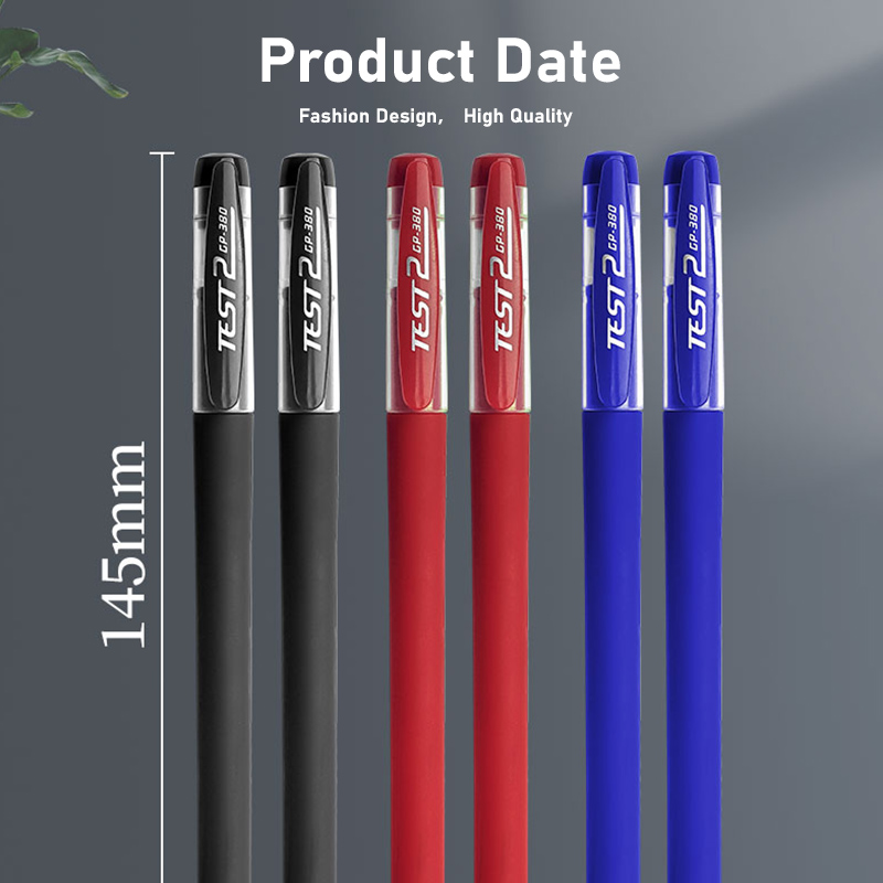 [COD] 100pcs Gel Pen Set 0.5MM Large Capacity Writing Pen Black Carbon ...