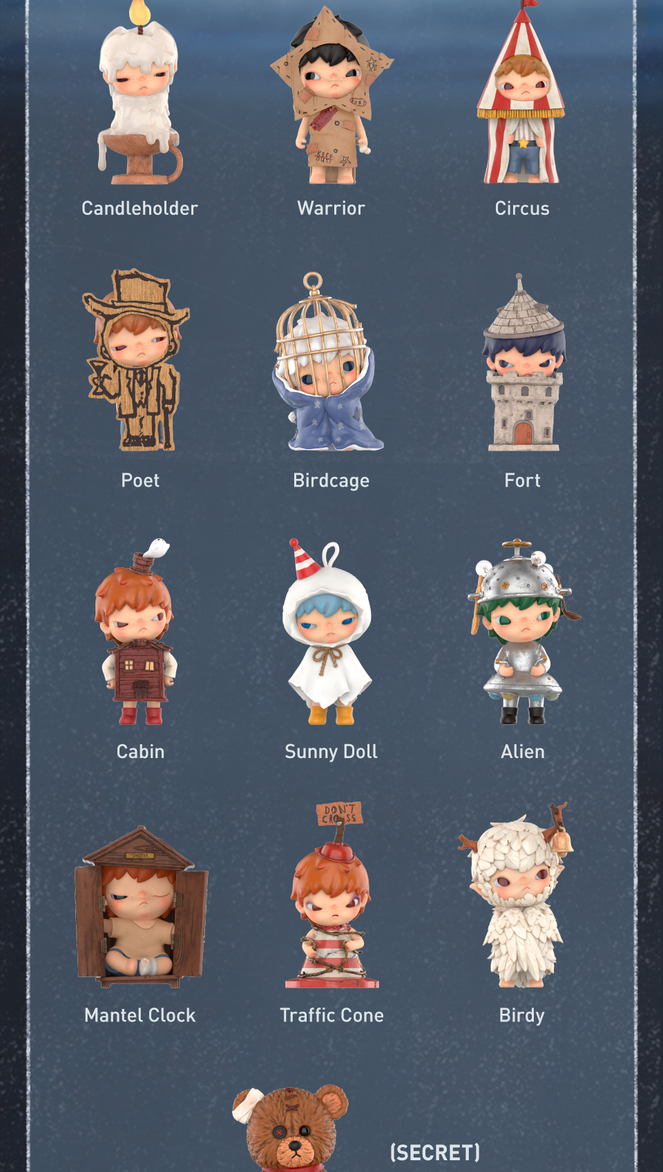 HIRONO Shelter シリーズ　シークレット 送料無料】POPMART HIRONO Shelter シリーズ [シークレット：Stuffed