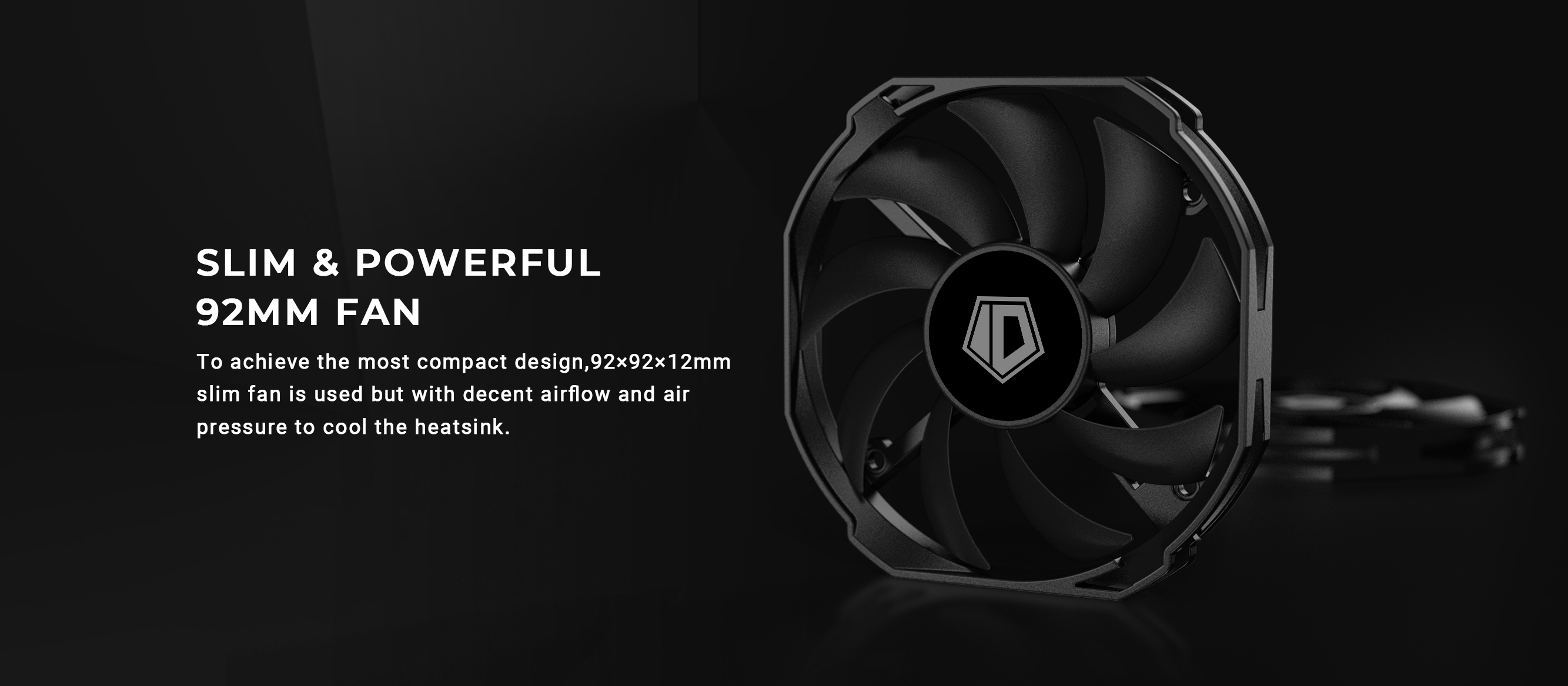 ID-COOLING IS-30 4 heat pipe dual-platform low-profile down-blowing CPU ...