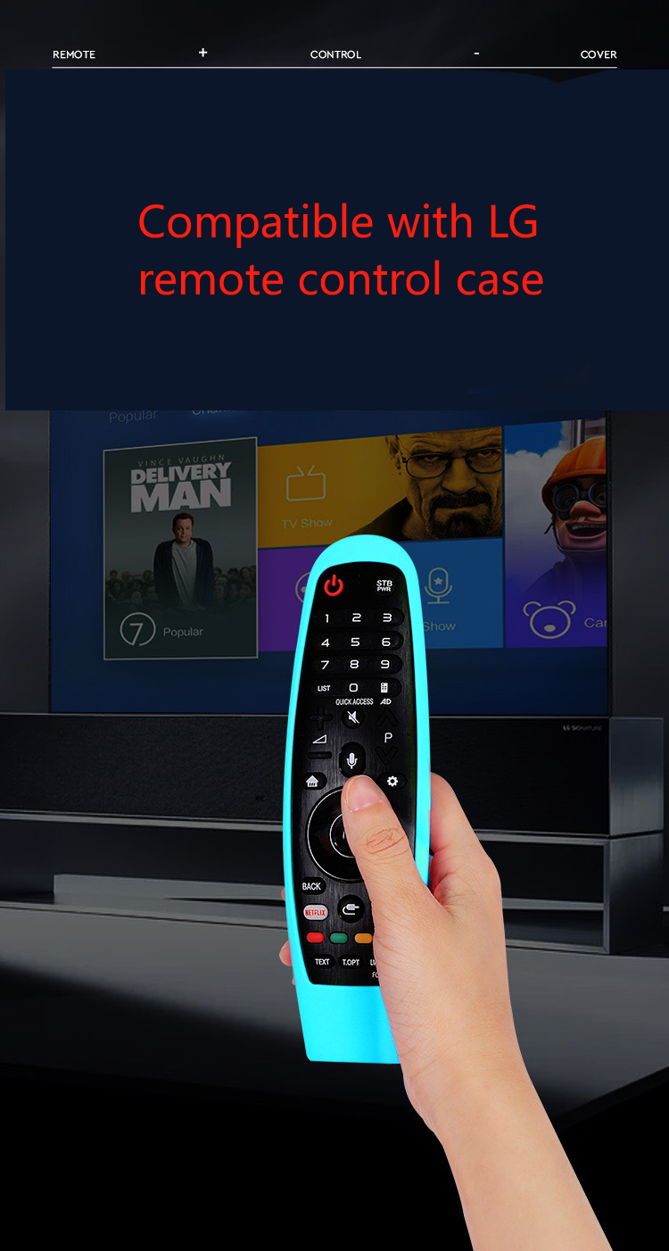 Universal Remote TV Control Covers Silicone Protective Casing For LG ...