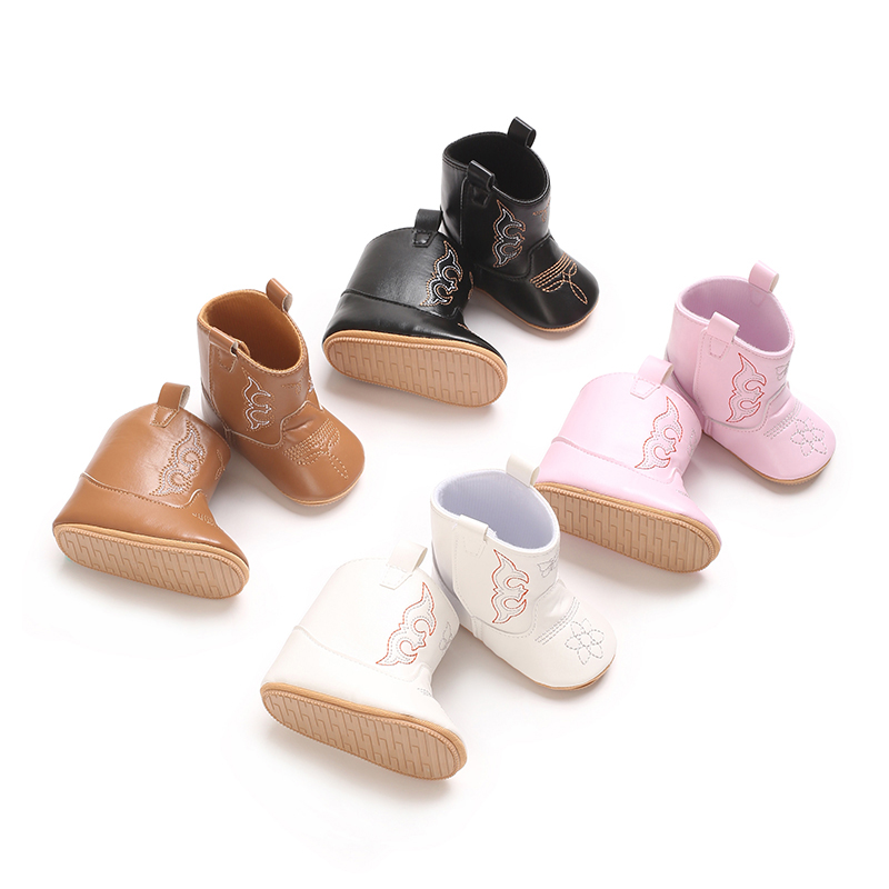 Autumn and winter baby boots with soft soles and anti slip properties ...