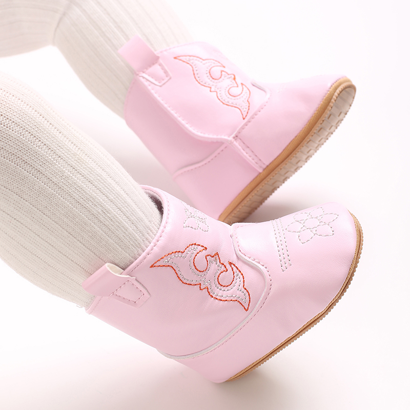 Autumn and winter baby boots with soft soles and anti slip properties ...