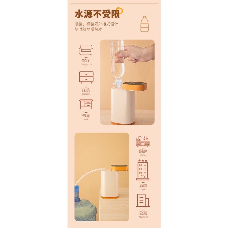 Perfect Monda Portable Instant Hot Water Dispenser Desktop smart water