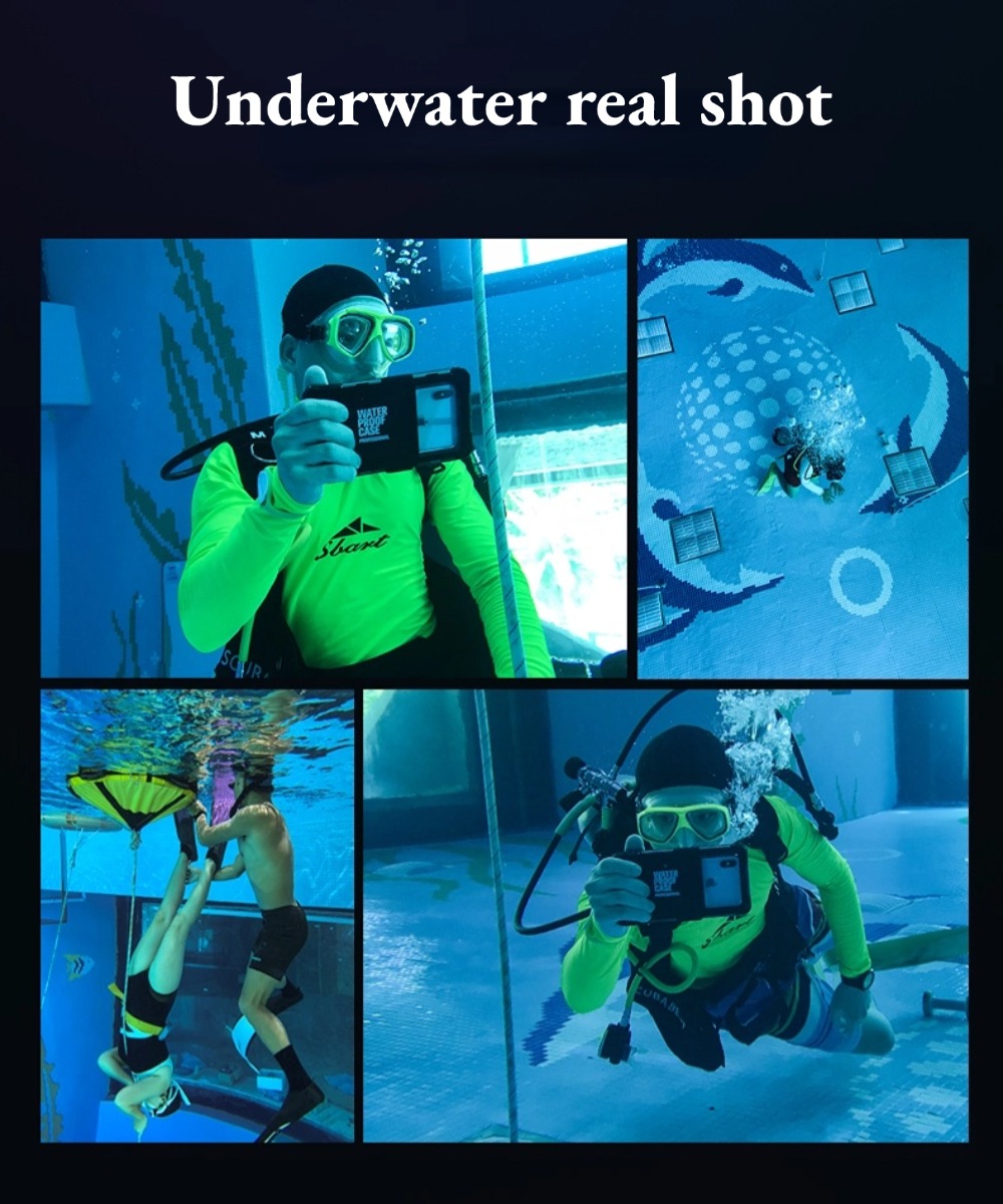 SOARFLY New Diving Phone Case Professional Underwater 15M Universal ...