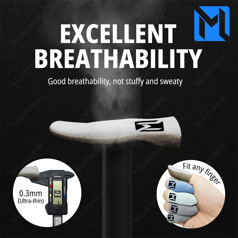 40 Guantini Per Dita Gaming - Traspiranti, Anti-Sudore Per Touchscreen - Foto 3