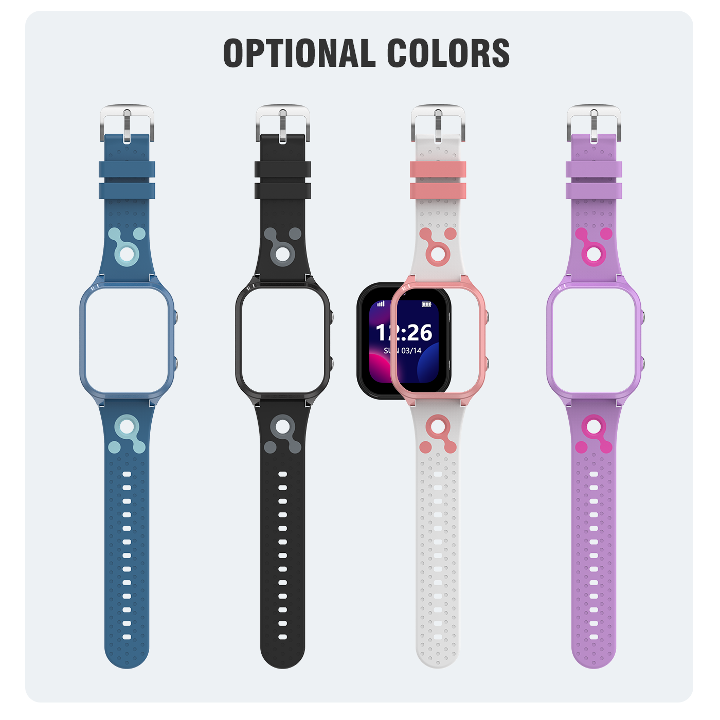 2025 New 4G Kids Smart Watch GPS/LBS/WIFI Location Video Call With SOS ...
