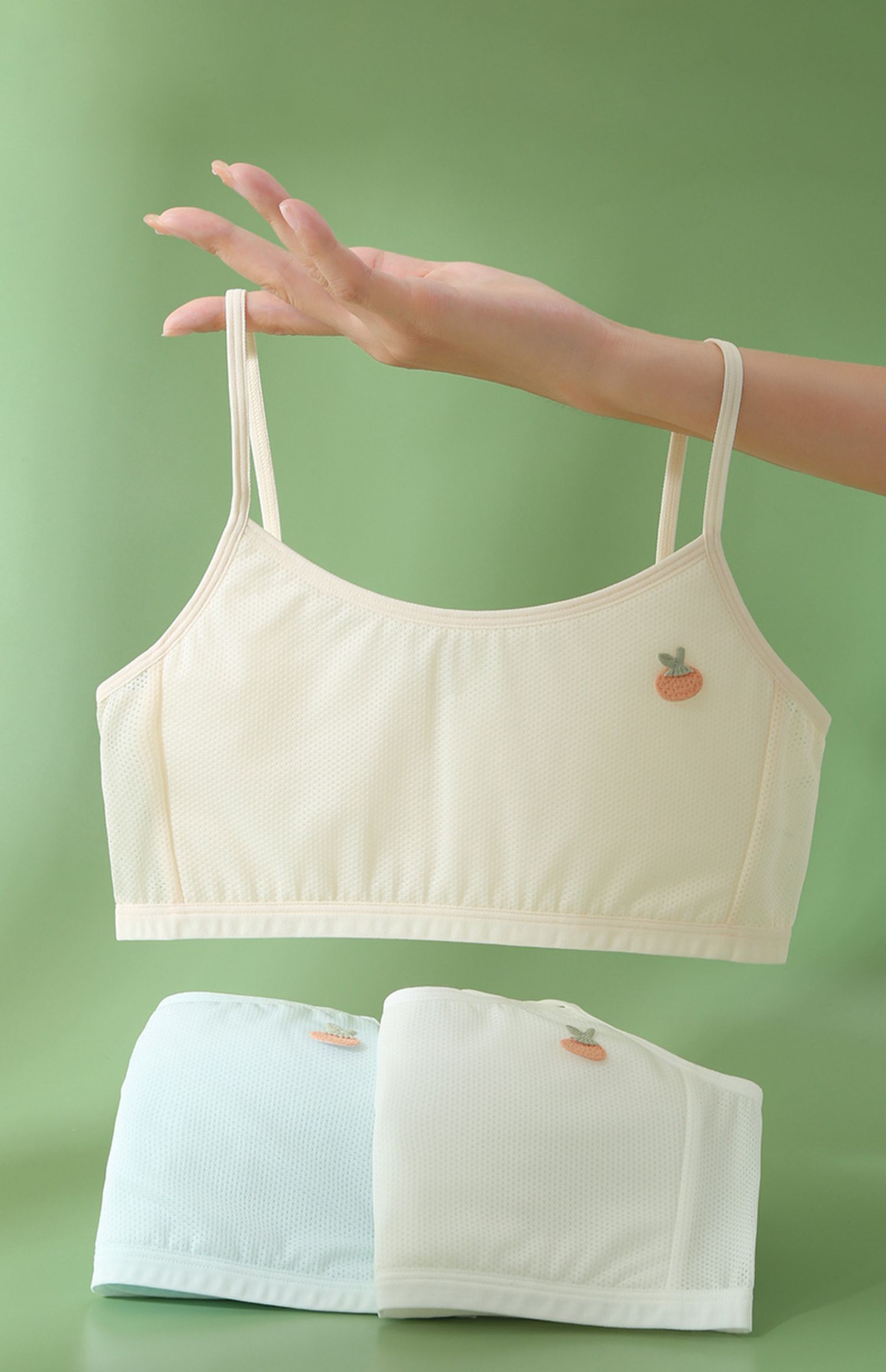Girl inner wear kids bra teen vest children camisole student cotton 10 ...