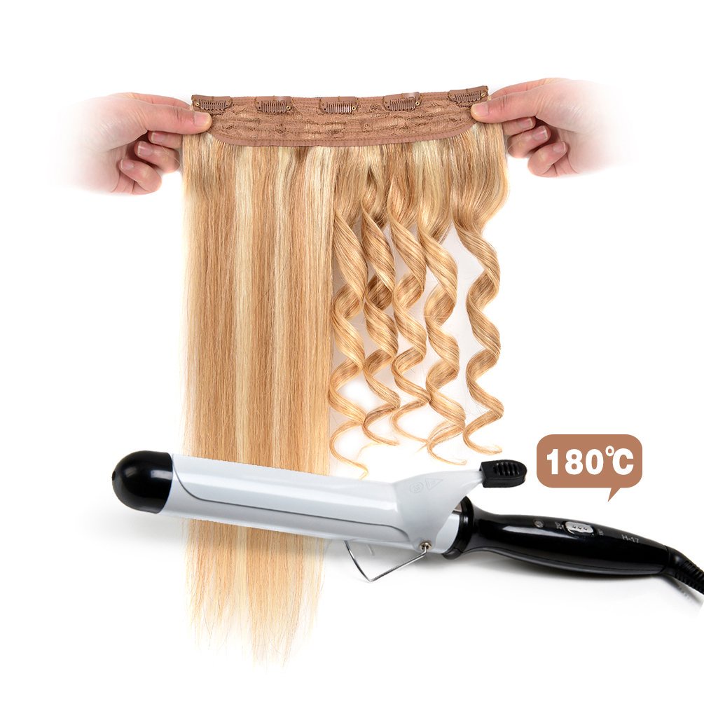 32 Inch Long Straight Hair Extensions Wigs Clip in One Piece Heat ...