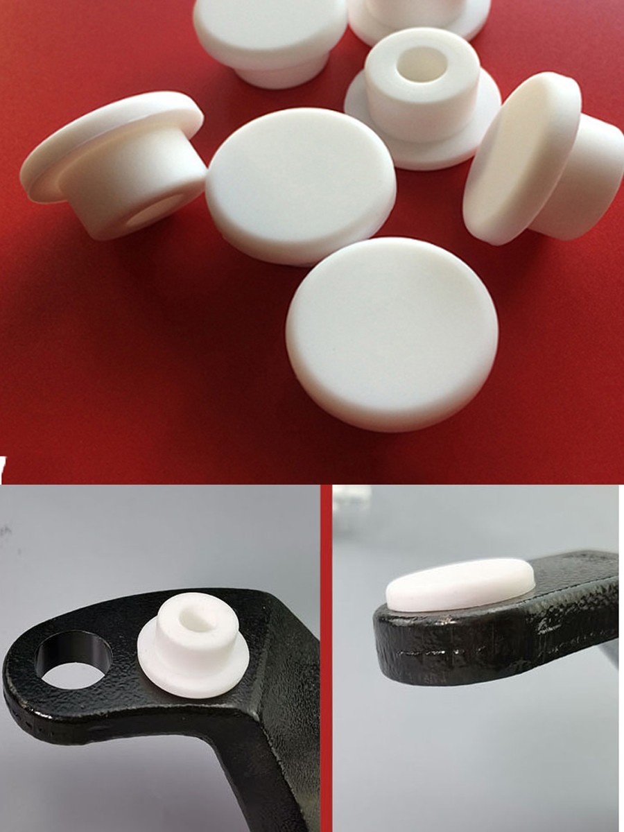 Bore 6.8-68.6mm White Silicone Rubber Seal Hole Plugs Hollow Blanking ...