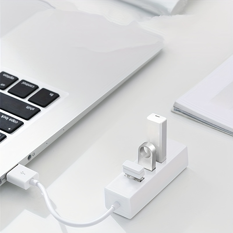 4 Port USB HUB Connector for Computer Mouse Keyboard Office Laptop USB ...