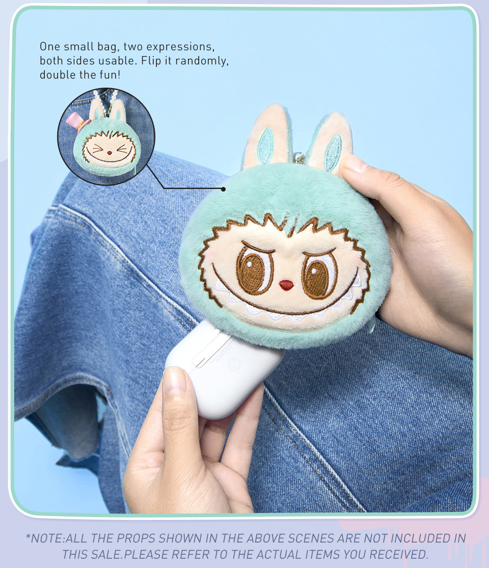 POP MART THE MONSTERS Party SeriesReversible Plush Toy Blind Box（whole