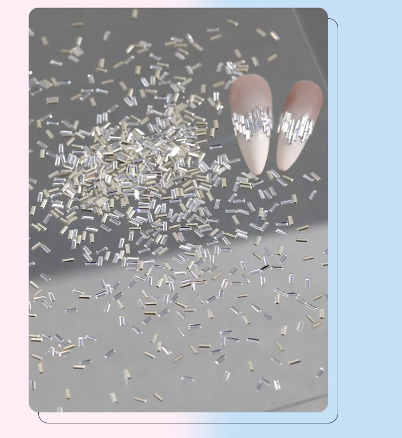 Nail Art Nail Decoration Stickers Rhinestone Crystal Glass Zircon Fine ...