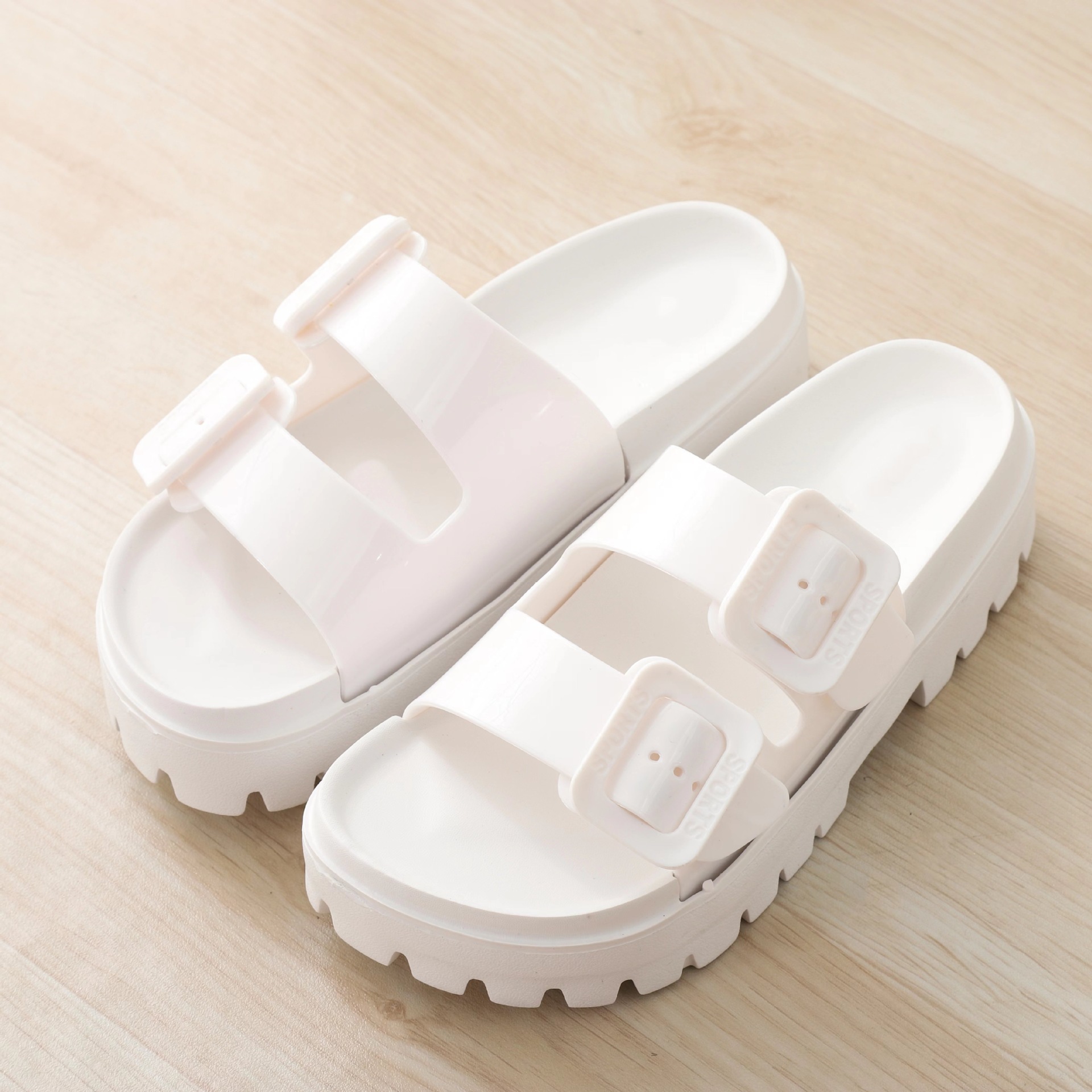 2024 Fashion two strap sandals for women Two-strap Summer New Style ...