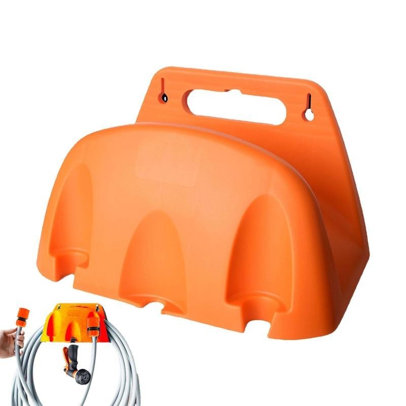 Garden Hose Holder Wall Mounted Hose Pipe Storage Holder Pipe Hose Rack ...