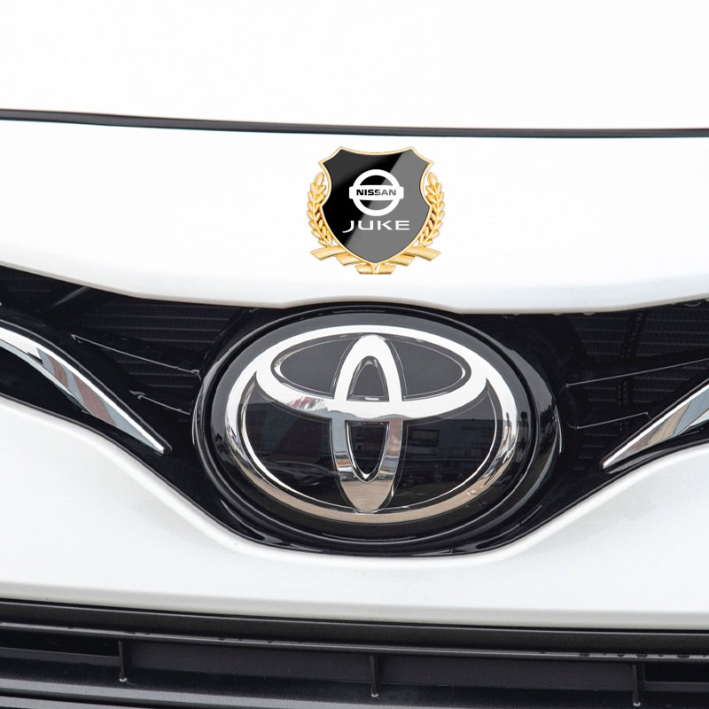 Nissan Terra Car 3D metal wheat ear decoration car sticker personalized ...