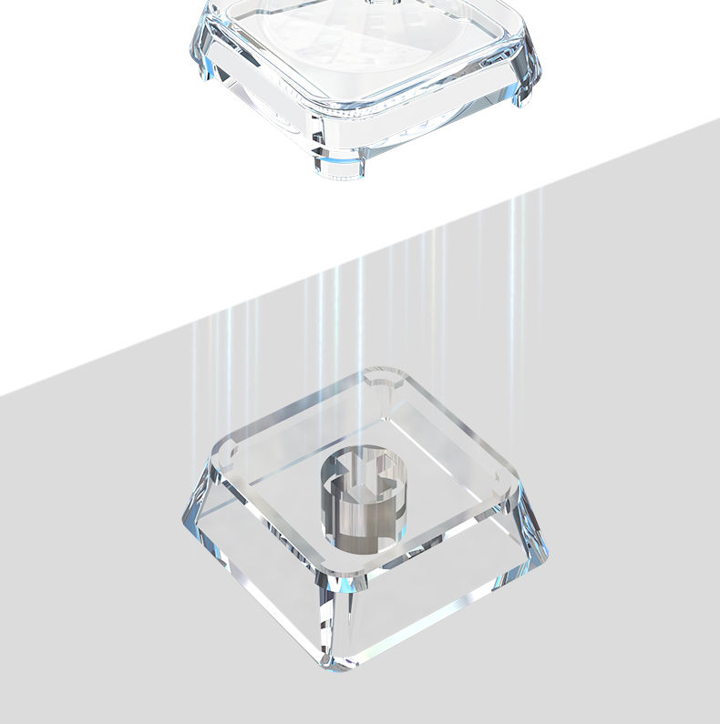 Custom Keycaps 1U PC Transparent Keycaps Custom Design Pattern DIY ...