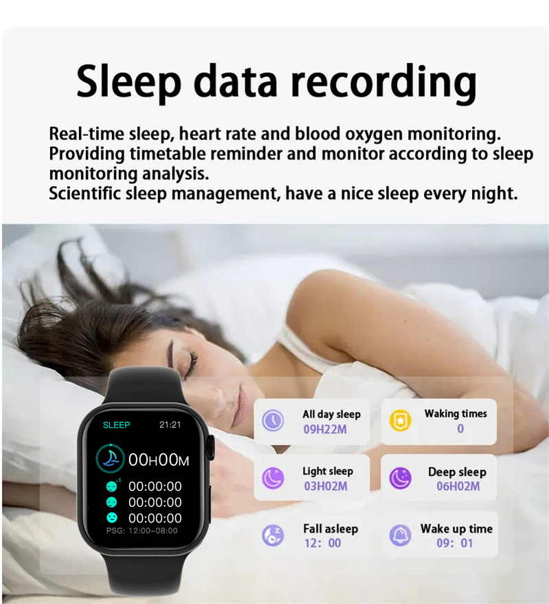 KESHUYOU I8 Pro Max Smart Watch Ladies Sport Fitness ActivityTracker