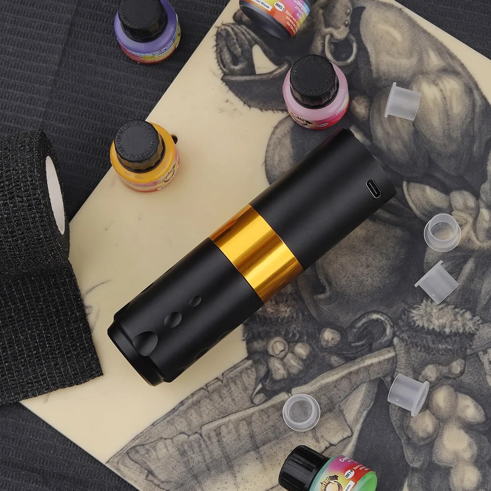 U-REX Tattoo Pen Machine Wireless with 7 Adjustable Strokes