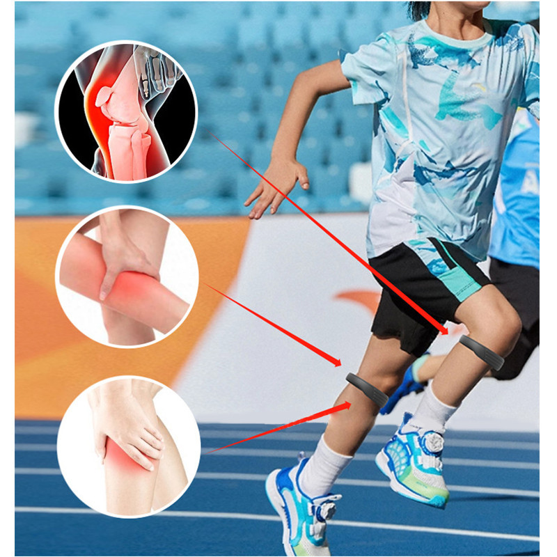 Knee Band Silicone Patella Tendon Basketball Support Strap Patellar ...