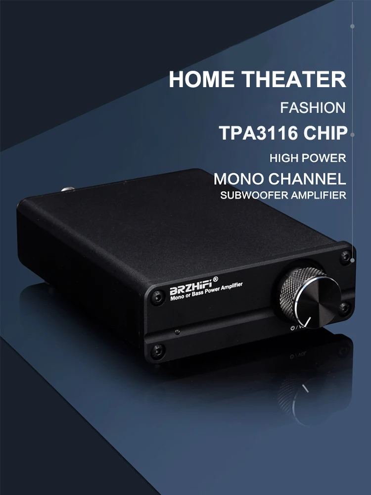 100W Mono TPA3116 Digital Amplifier Subwoofer Home Theater Class D