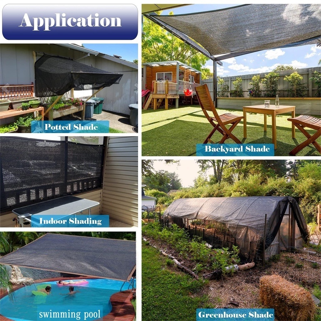 Sunshade Net Anti-UV Resistant 98% Net Sunscreen And Shade Outdoor ...