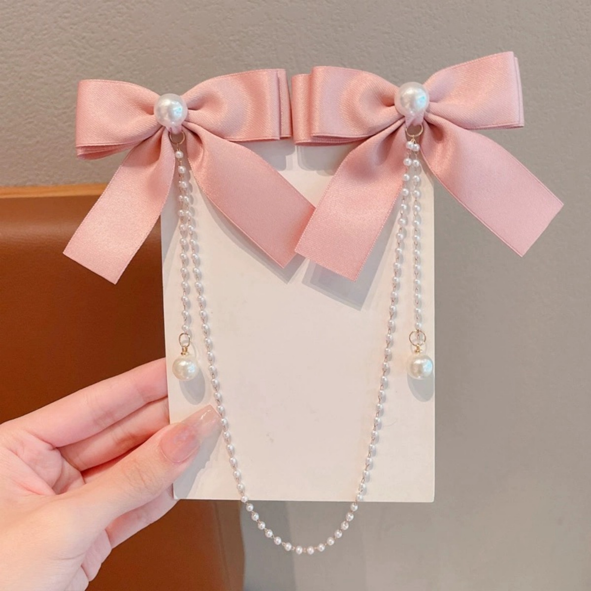 Princess Pink Opal Hair Clip main image 1