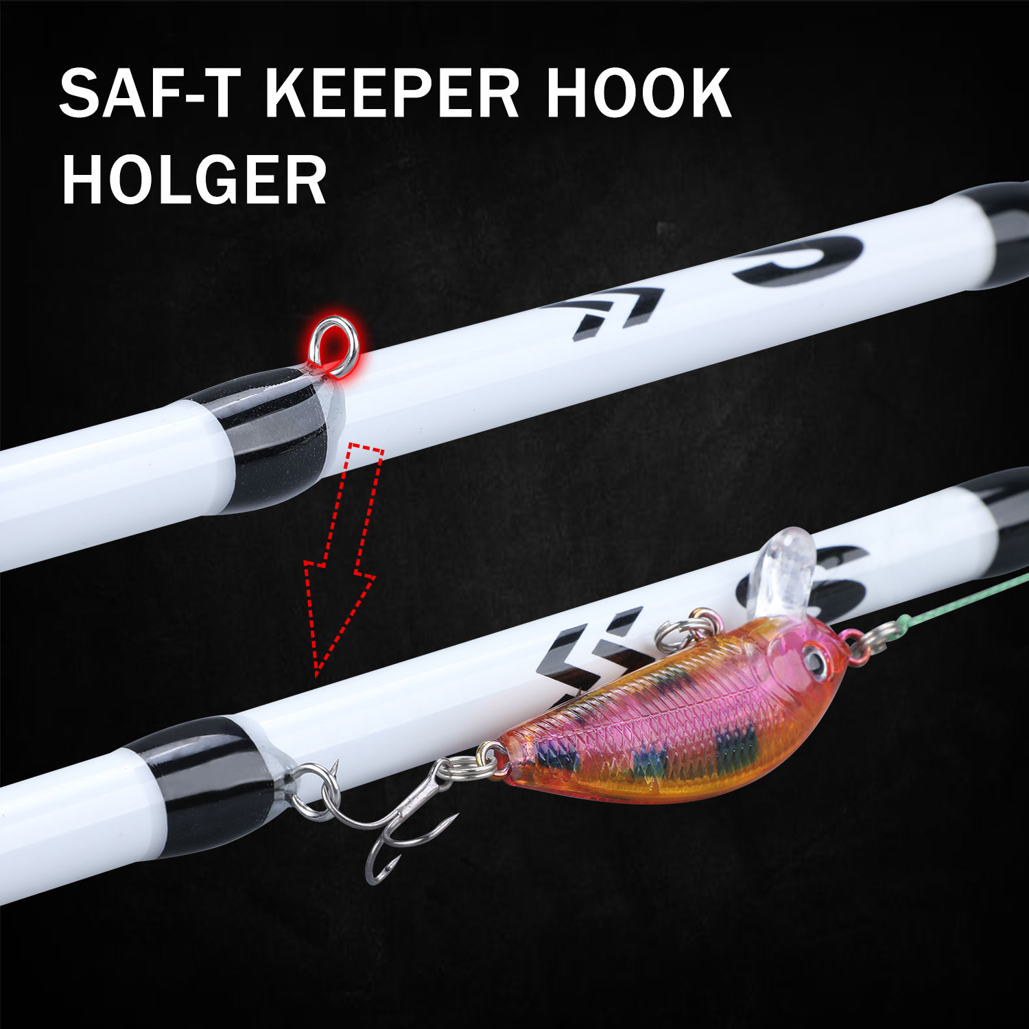 Sougayilang 1.8m Spinning /Casting Rods Carbon Fiber EVA Handle 2 ...