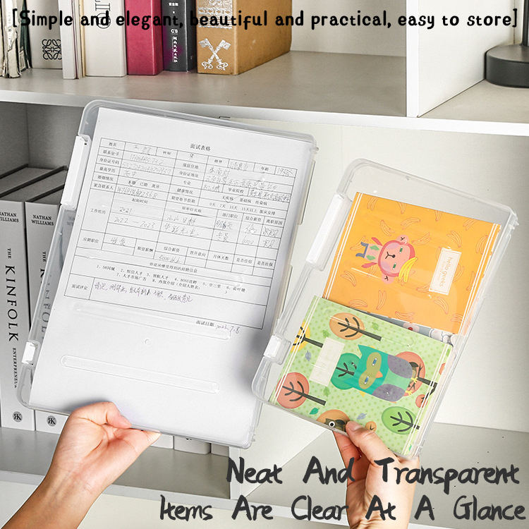 A4/A5/Long File Box Office Paper Document Organizers Sticker Notes ...