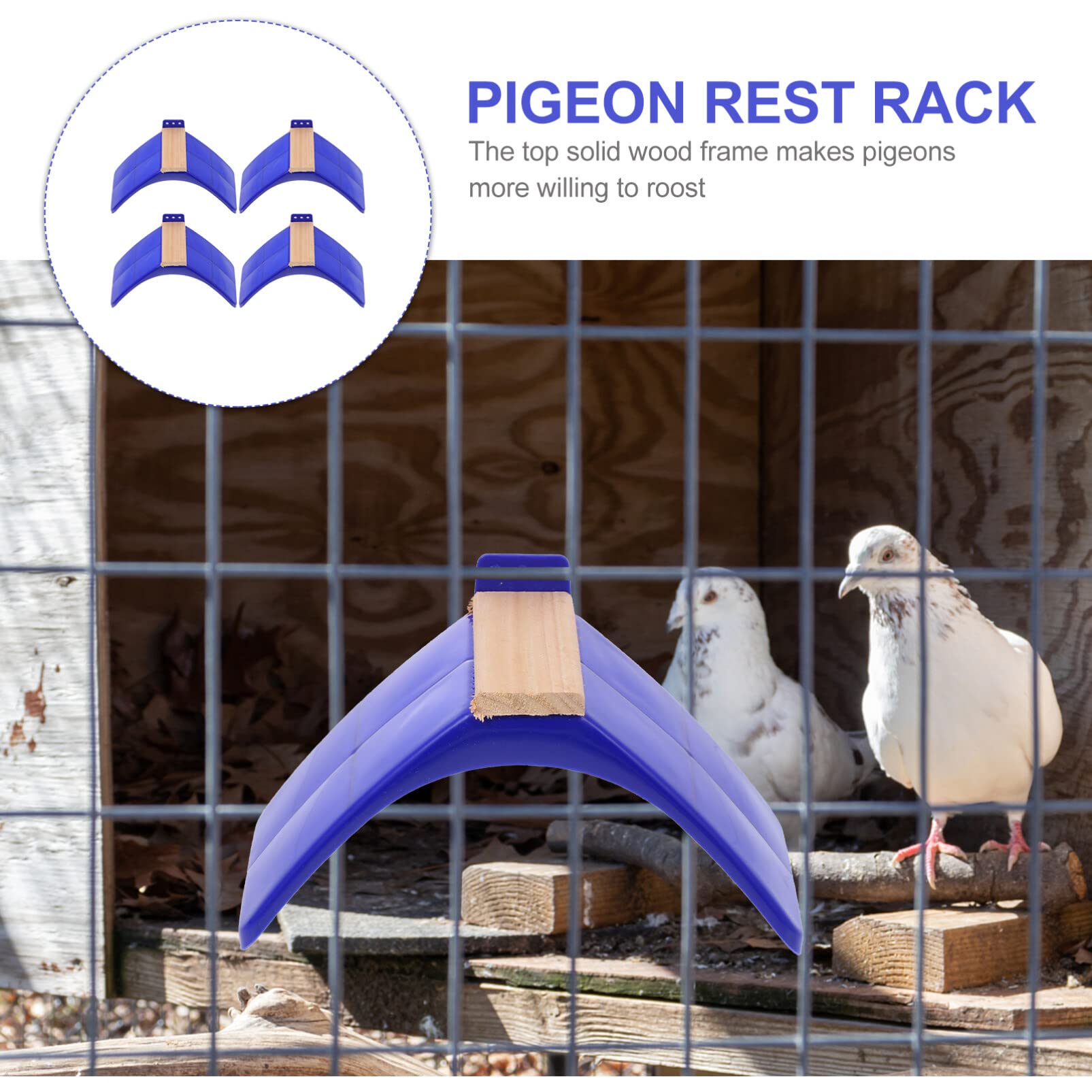 5/10Pcs Solid wood pigeon perch Pigeon Rest Stand Durable Accessories ...