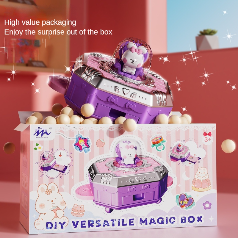 77pcs Variety Magic Book 3D DIY Sticker Machine Children Handmade ...