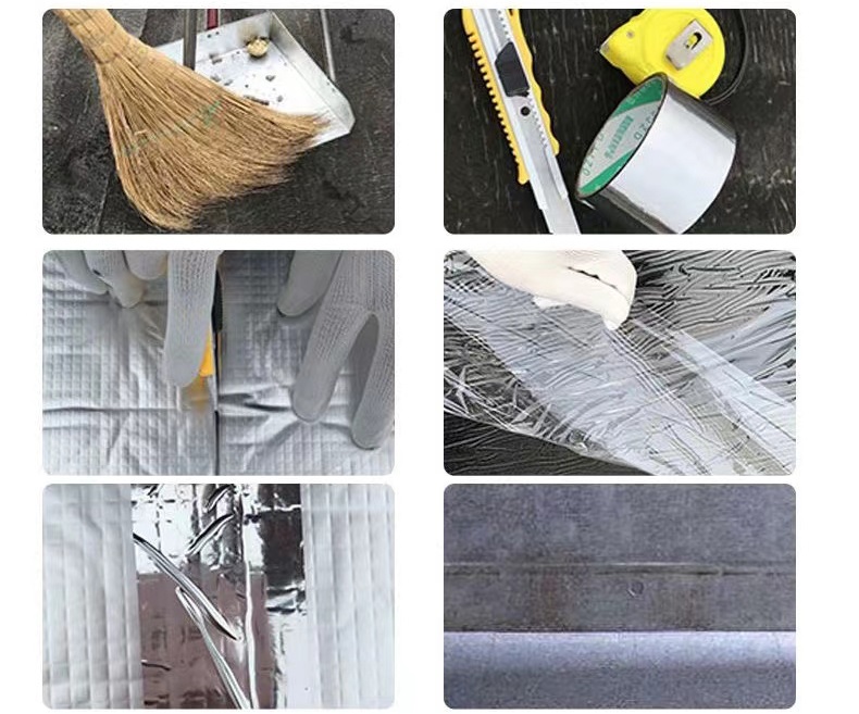 5/10/20/30mm Aluminum Foil Sound Heat Insulation Foam, 100x50cm Car ...